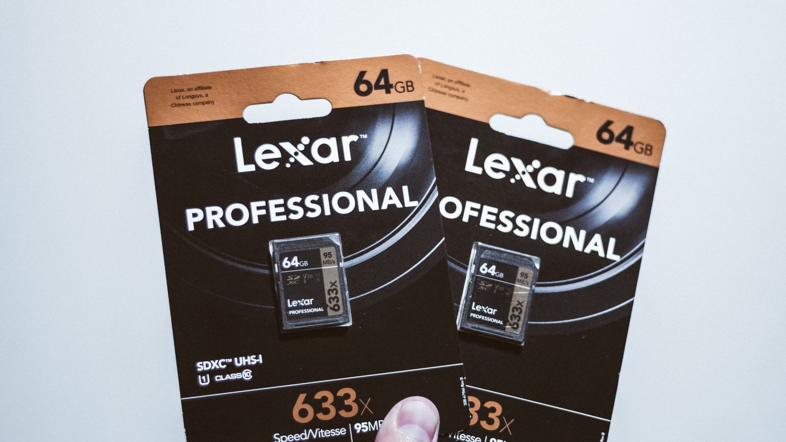 High endurance SD cards suitable for formatting in a security camera