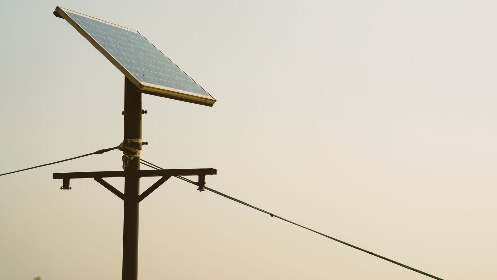 How to Mount a Solar Panel for a Security Camera