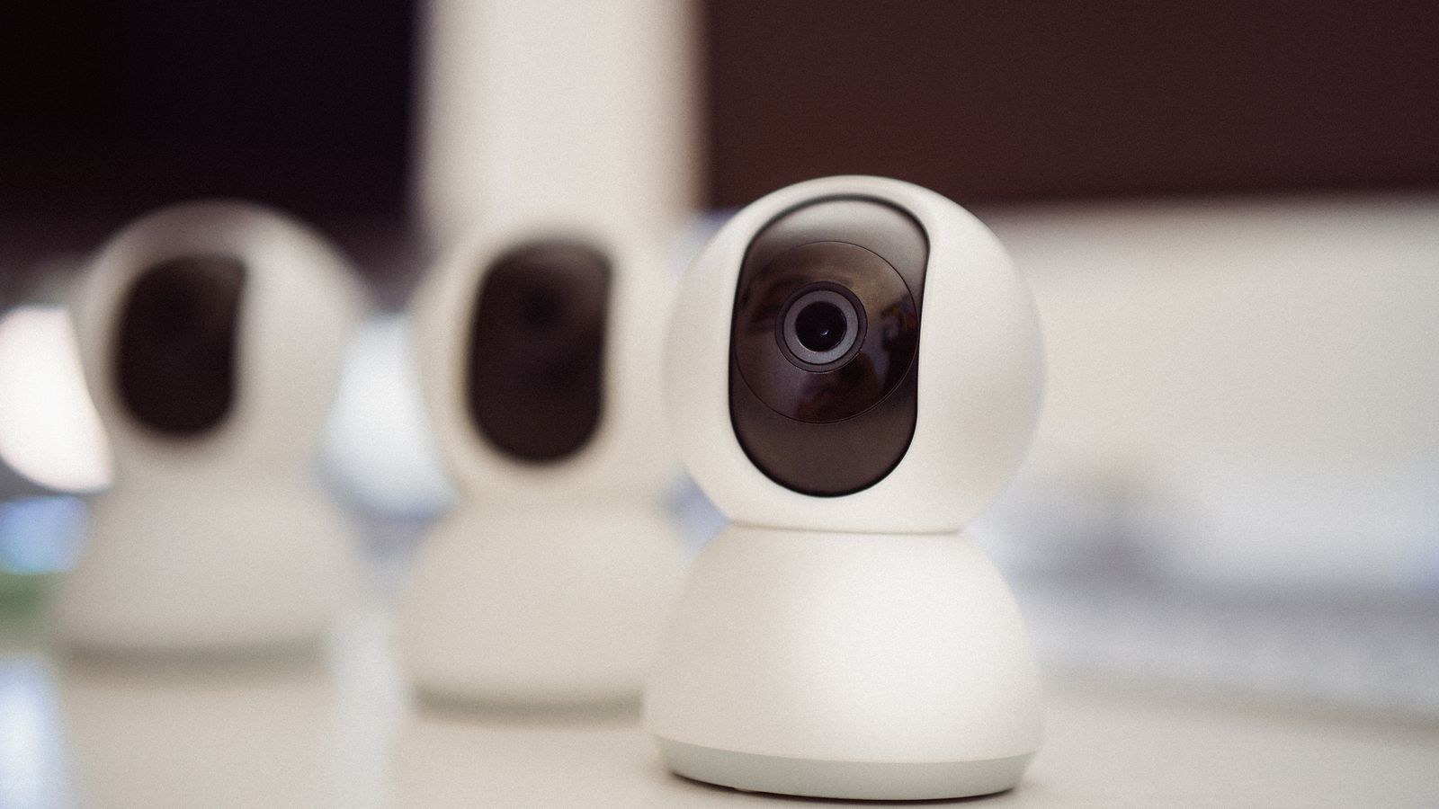 Smart home security devices set up before leaving on a long holiday