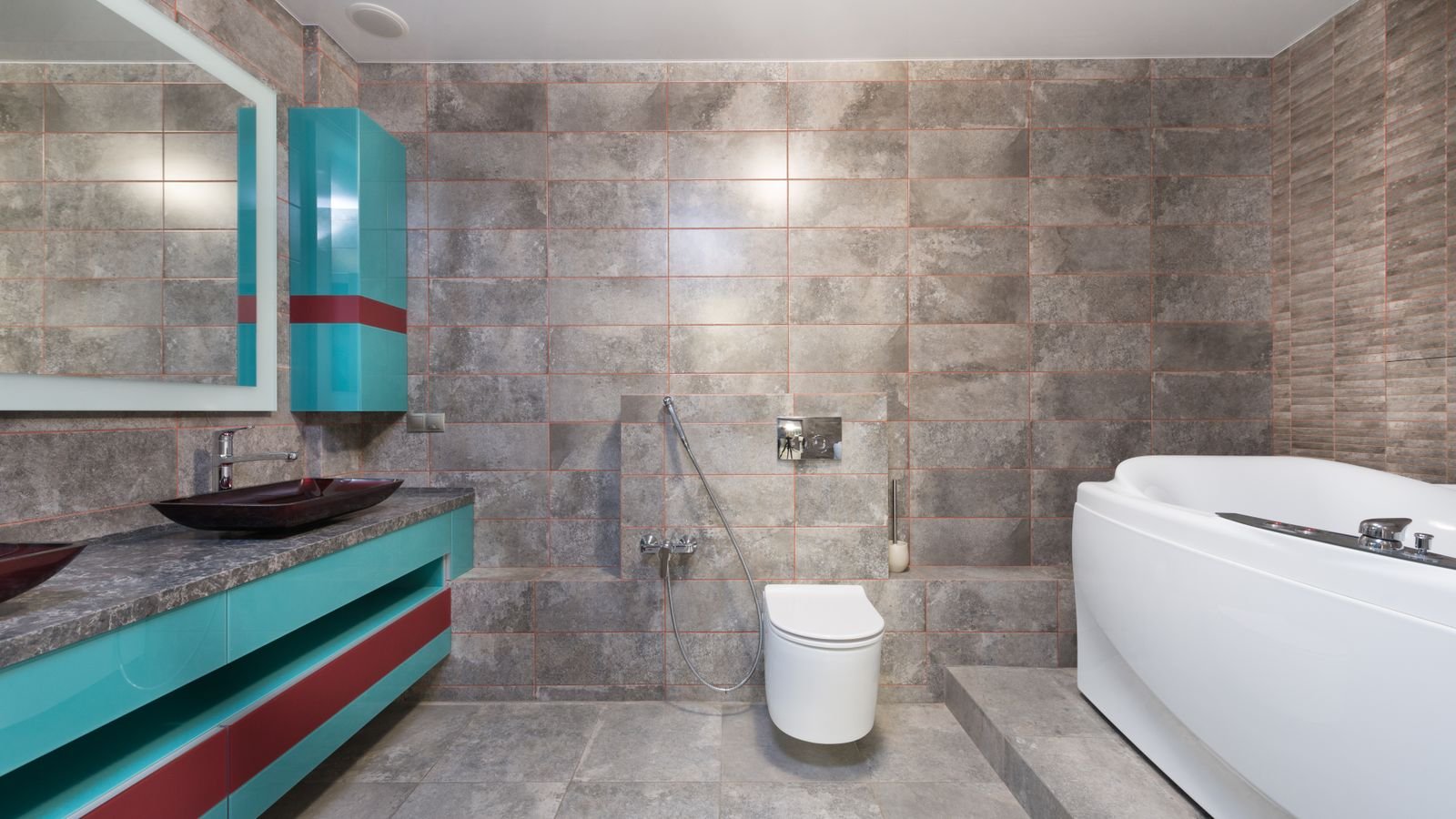 Smart toilet control panel and remote used to adjust bidet water settings