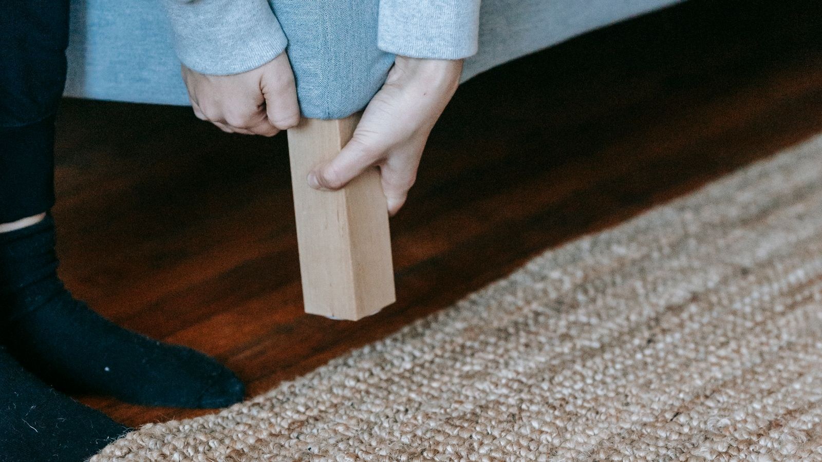 How to Stop a Sofa From Sliding on Hard Floors