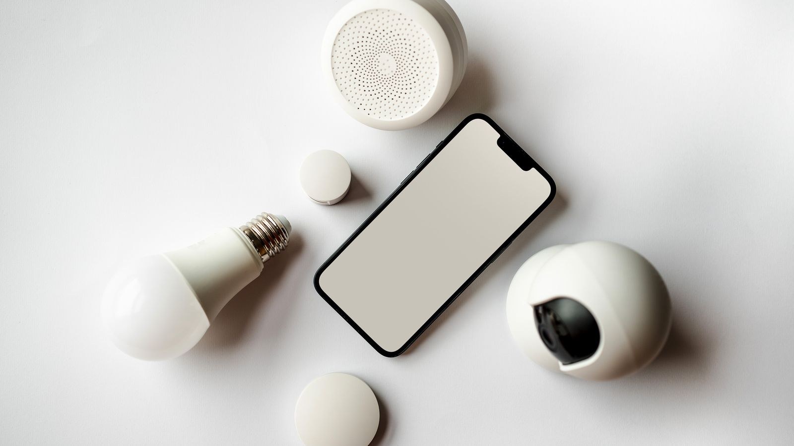 Smart home camera and hub isolated on a separate network segment