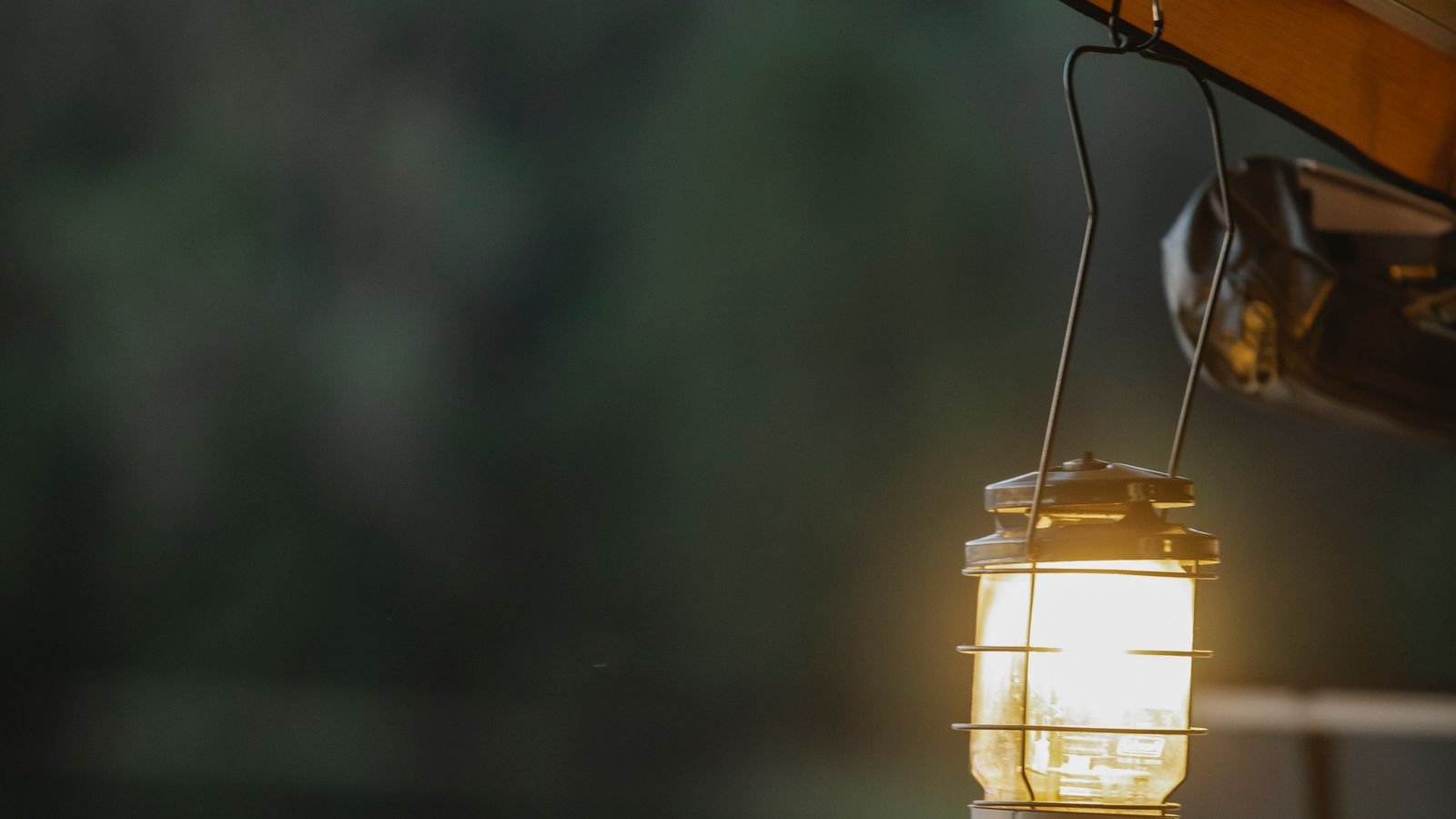 Rechargeable LED lantern providing portable light